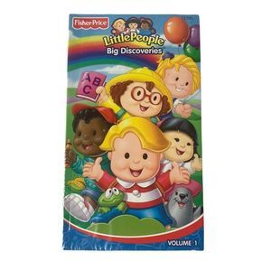 Fisher-Price Little People‎ Big Discoveries VHS Tape Buy 4 Items Get 25% Off